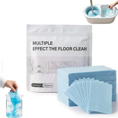 Imagen del producto de 100 tabletas multifuncionales para la limpieza de suelos
