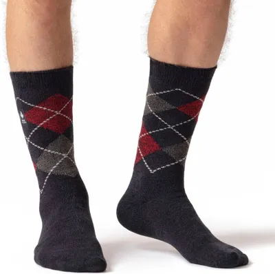 Produktbild von Herren Ultralite Caracas Argyle Socken - Anthrazit