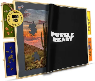 Image de Puzzle Ready - Plateau de puzzle - 1 000 pièces