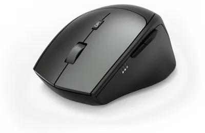 Zdjęcie produktu dla MW-600 Bezprzewodowa mysz komputerowa z portami USB-C i USB-A, 6 przycisków, cicha, optyczna, z regulacją DPI (1000, 1500, 2000, 2400), kompatybilna z wieloma urządzeniami, kolor czarny