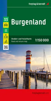 Obrázok produktu pre Burgenland 1:150 000 / automapa + rekreačná mapa