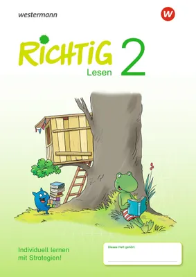 Produktbild von RICHTIG Lesen - Ausgabe 2018: Lesen Übungsheft 2
