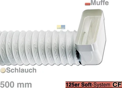 Produktbild von Europart Umlenkstück 125erSCF/125erR Naber mit Schlauch