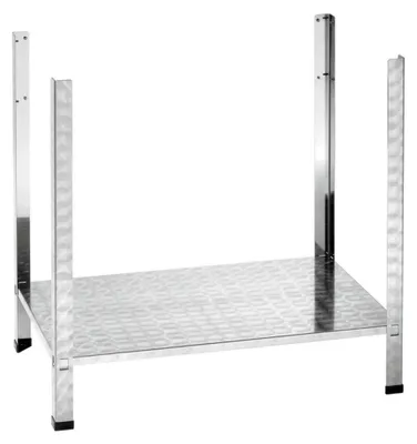 Productafbeelding van Onderstel van Bartscher, geschikt voor de gas-combitoestel tafelbradenpan TB1470R, afmetingen: 8,15 x 5,25 x 8,05 cm; artikelnummer: 106210