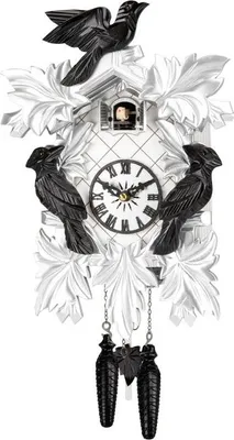 Image de Engstler - 632/20_Q - Coucou - Quartz - Noyer - 35 cm