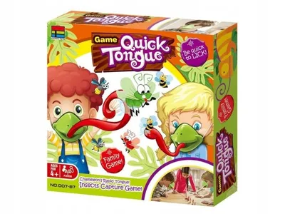 Obrázek produktu pro Zábavná hra Rychlý jazyk - Chytit hmyz