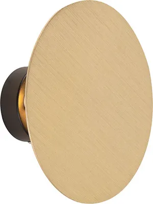 Zdjęcie produktu dla QAZQA - Designerska lampa ścienna złota I mosiężna regulowana - PulleyI 2-light I salon I sypialnia - stal okrągła - LED odpowiedni G9