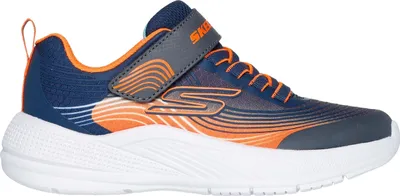 Produktbild von Skechers Microspec Advance Klittenband Laag - blauw - Maat 36