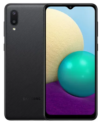 Produktbild von Samsung Galaxy A02 Dual SIM 32GB 2 GB RAM A022F/DS Black