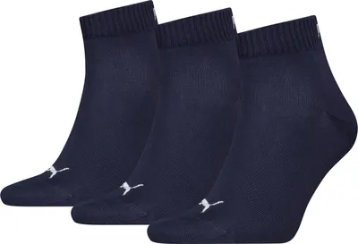 Produktbild von Uni Viertelsocken - Marineblau - 47-49 - 3 Paar