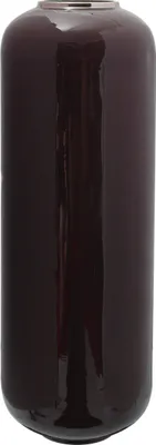 Produktbild von Bodenvase Art Deco 170 Dunkellila / Silber