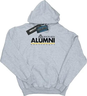 Zdjęcie produktu dla Harry Potter – damska bluza z kapturem „Hogwarts Hufflepuff” BI8936 (XL) (szara)