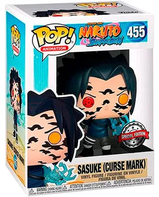 Produktbild von Funko POP! Naruto Shippuden Sasuke Curse Mark Exclusive 455 figurine