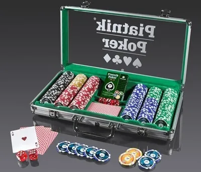 Produktbild von Piatnik Poker Alu-Case - 300 żetonów 14g