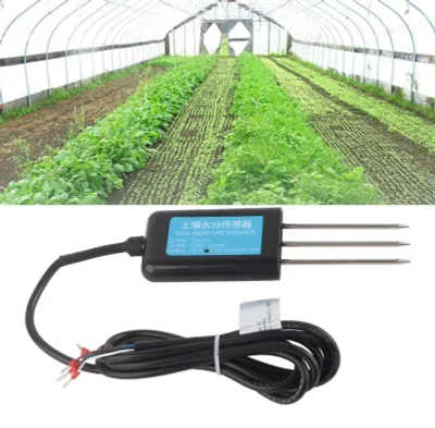 Bodenfeuchtesensor 0-10 V, wasserdicht, für Gewächshaus & Garten