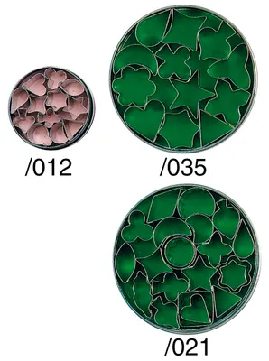 Immagine prodotto di CONTACTO Set di stampini Garnier, altezza: 20 mm, lunghezza: 16 mm, larghezza: 16 mm