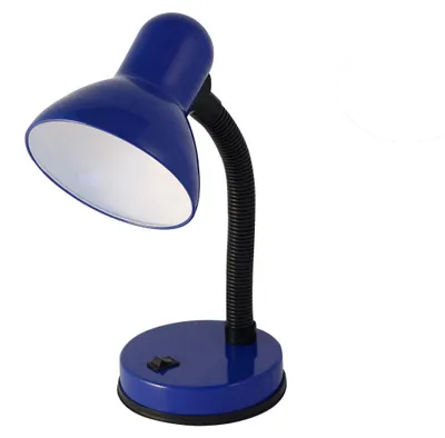 Productafbeelding van Velamp bureaulamp E27, blauw, model CHARLESTON