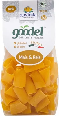 Zdjęcie produktu dla Goodel Makaron Kukurydziany i Ryżowy Paccheri 250g