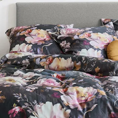 Produktbild von Irisette Mako-Satin Bettwäsche-Garnitur Wave 8574 Farbe multi 155x220+80x80cm