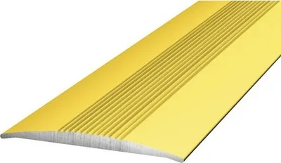 Produktbild von Prinz Übergangsprofil Alu gold selbstklebend 37 x 1000 mm