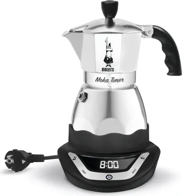 Produktbild von Elektrische Moka 3 Tassen mit Timer + kabel