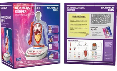 Immagine prodotto di ScienceCan 3D-Modell Menschlicher Körper Wissensreise ab 6 Jahr 1600222022de0001