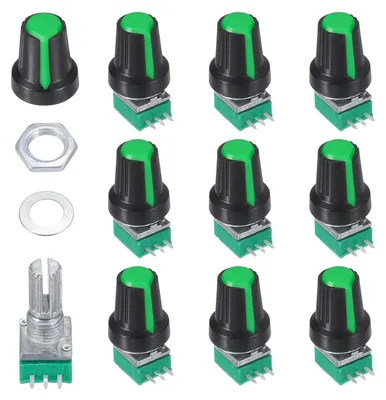 Potentiometerset 10 Stück 10 KΩ lineare Drehpotentiometer