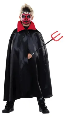 Produktbild von Rubies 12637, Maskenkostüm, Kind, Uni, Devil, Schwarz, Uni