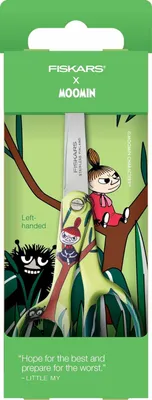 Obrázok produktu pre Fiskars Detské nožnice Mumínci - Litle My pre ľavákov 13 cm