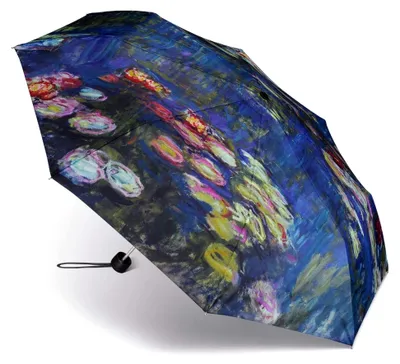 Produktbild von Regenschirm mit Motiv von Claude Monet - Seerosen