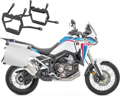 Obrázek produktu pro Sada hliníkový kufr + nosič kufru vhodná pro Honda Africa Twin CRF 1100 L