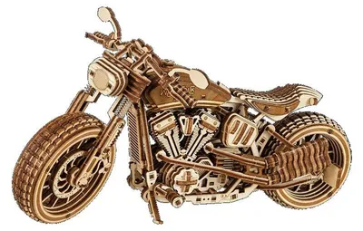 Produktbild von Mechanisches 3D-Puzzle Iron Pony Custom, WT, Holz, 412 Teile