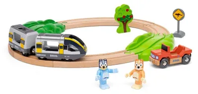 Obrázek produktu pro BRIO Modrá vlaková souprava, Souprava vlaku a trati, 3 rok/roky, Vícebarevný