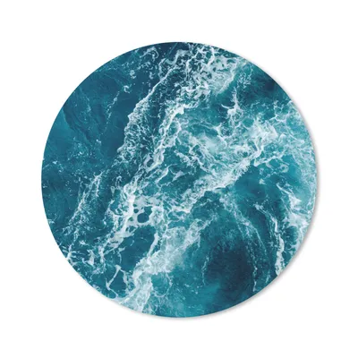 Produktbild von MuchoWow® Mauspad Mousepad Meer - Wasser - Golf 30x30 cm - Mousepads - Maus Mat - Pad - Mausunterlage - Tischunterlage - Schreibtischmatten