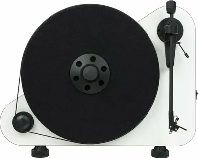 Produktbild von Pro-Ject VT-E BT R, Audio-Plattenspieler mit Riemenantrieb, Automatisch, Weiß, Aluminium, Edelstahl, Silikon, MDF-Platten