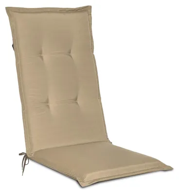 Produktbild von Beautissu Gartenstuhlauflage Loft HL Natur, 120x50x6cm