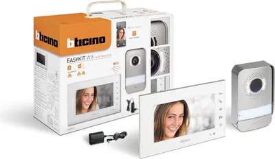 Produktbild von Bticino EasyKit Wi-Fi Video-Türsprechanlage 7 für Einfamilienhaus