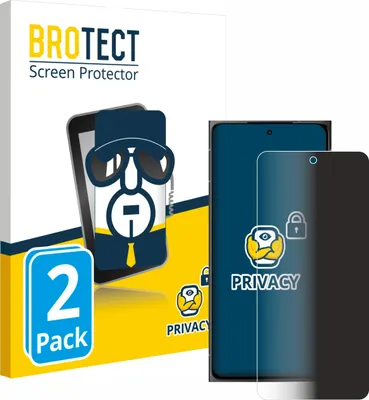 Produktbild von 2x BROTECT Sichtschutzfolie für HMD Skyline Anti-Spy Privacy Sichtschutz Blickschutz Folie Blaulicht-Schutz