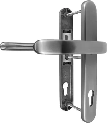Produktbild von Haustür Schmalrahmen - Garnitur in Edelstahl Drücker/ Drücker