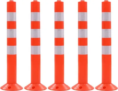 Produktbild von "im Angebot" Verkehrspoller 5 Stk. Kunststoff 75 cm - Hinweisschilder CC538