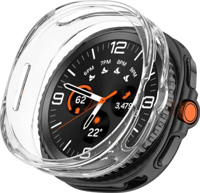 Image de TPU Protection boîtier pour Samsung Galaxy Watch8 Classic 46mm Half Hollow Transparent