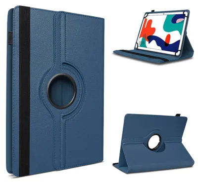 Produktbild von Tablet Hülle für Huawei MatePad 11 2023 Tasche Schutzhülle Case 360 Grad DrehbarFarbe 360 Uni:Blau