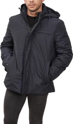 Image de Geox M2620l T2882 M Kennet Short Jkt Couleur Bleu
