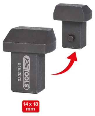 Imagen del producto de KS Tools 516.2070, , Acero, 14 mm, 18 mm, 21,5 mm, 100 g