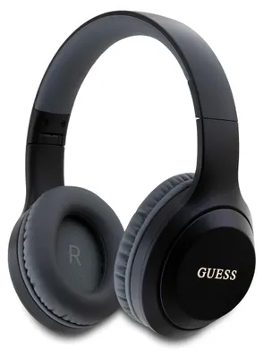 Produktbild von Guess Classic Logo Kabellose Kopfhörer Schwarz  Schwarz One Size