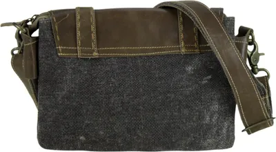 Produktbild von Sunsa Vintage 51942 Schultertasche aus Canvas und Leder für Damen