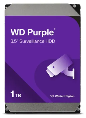 Image de WD HD3.5" SATA3 1TB WD10PURZ / Surveillance (Di)