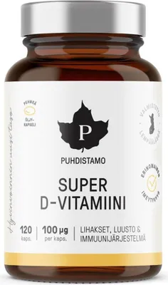 Produktbild von Super Vitamin D 4000iu, 120 Kapseln