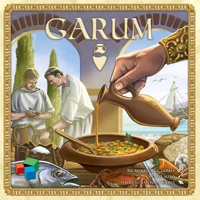 Produktbild von HOT Exclusive Brettspiel Garum Strategiespiel für 2-4 Spieler