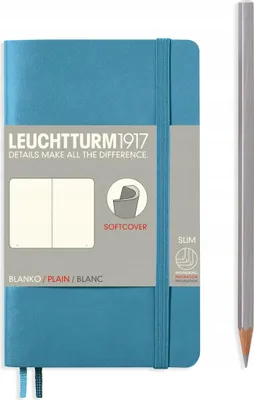 Produktbild von LEUCHTTURM1917 Taschennotizbuch A6 Glatt WEICH